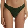 HANKY PANKY Signature Lace Original Rise Thong Vines Green