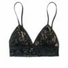 HANKY PANKY Signature Lace Padded Triangle Bralette Black -HANKY PANKY Shop Hanky Panky Signature Lace Padded Triangle Bralette Black BLACK View 1