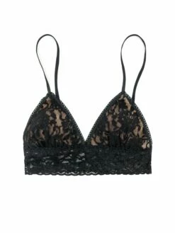 HANKY PANKY Signature Lace Padded Triangle Bralette Black