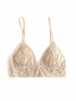 HANKY PANKY Signature Lace Padded Triangle Bralette Chai
