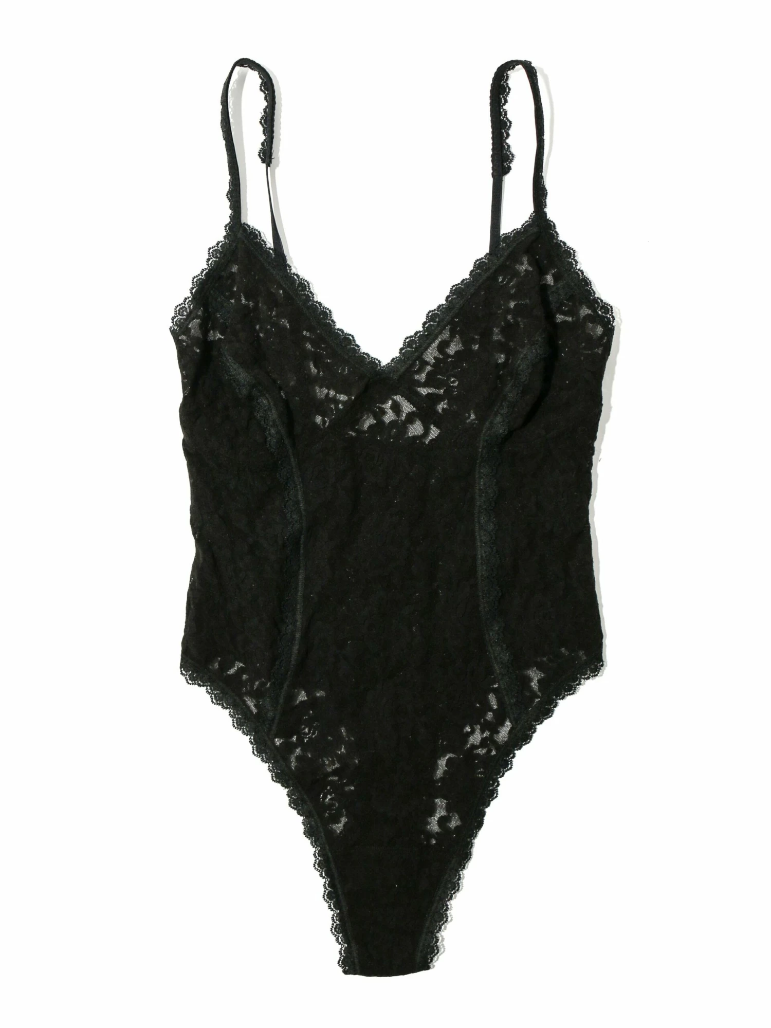 HANKY PANKY Signature Lace Seamed Bodysuit Black 6 HANKY PANKY Signature Lace Seamed Bodysuit Black - Image 4