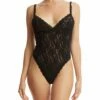 HANKY PANKY Signature Lace Seamed Bodysuit Black -HANKY PANKY Shop Hanky Panky Signature Lace Seamed Bodysuit Black View 1