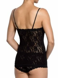 HANKY PANKY Signature Lace V-Front Cami Black -HANKY PANKY Shop Hanky Panky Signature Lace V Front Cami Black View 3