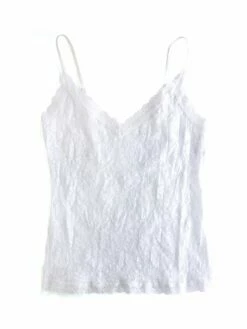 HANKY PANKY Signature Lace V-Front Cami White