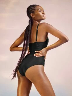 HANKY PANKY Wrap One Piece Swimsuit Black Sale -HANKY PANKY Shop Hanky Panky Wrap One Piece Swimsuit Black Sale View 3