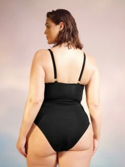 HANKY PANKY Wrap One Piece Swimsuit Black Sale -HANKY PANKY Shop Hanky Panky Wrap One Piece Swimsuit Black Sale View 5